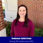 Bookkeeper: Kaitlin Ortego. Serving 705 members since 2015.